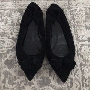 J Crew Pointed Tassel Flats